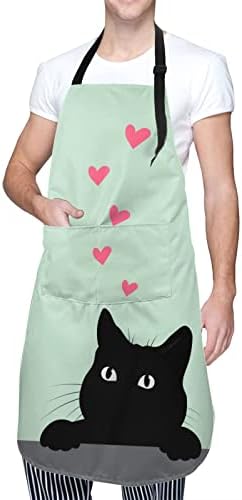 Perinsto Waterproof Apron With 2 Pockets Kitchen Chef Aprons Bibs - Image 2