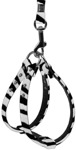 Dog, Puppy & Pet Step-In Harness, "Animal Print Jeweled" Jaguar 10 - Image 6