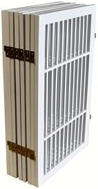 Urnporium Pet Dog Gate Freestanding, Strong Durable Folding Wooden Fence - Image 4