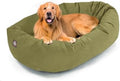 Majestic Pet 40 Inch Suede Calming Dog Bed Washable – Cozy Soft Round Dog Bed by MajesticPet
