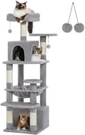 PAWZ Road Cat Tree, 53.5 Inches Tall Cat Tower by PAWZRoad
