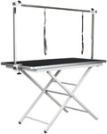 ApexDesk ProPaw Series 46" x 24" Dog Grooming Table, Foldable Heavy Duty Steel by ApexDesk