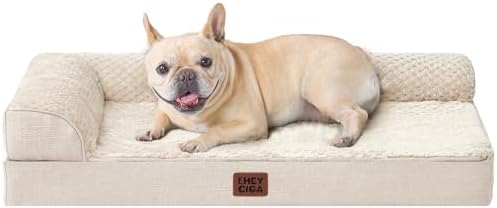 EHEYCIGA Orthopedic Dog Bed Medium Size, Memory Foam Dog Bed by EHEYCIGA