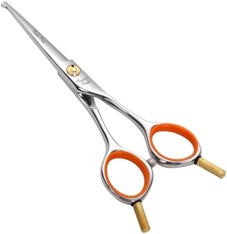 5'' Small Straight Scissors Lightweight Dog and Cat Grooming Scissors by FenicePeak