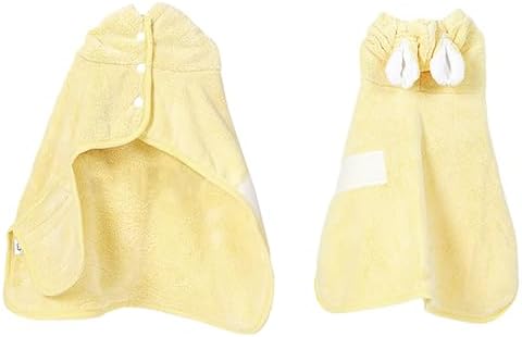Pet Bathrobe for Dog Cat Absorbent Quick Drying Hooded Bath Towel - Image 4