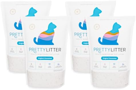 PrettyLitter Health Monitoring Cat Litter, 6 lb. Bags by PrettyLitter