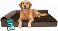 FurHaven Orthopedic Dog Bed for Large Dogs, L-Shaped Chaise Mattress, Egg Crate by FurHaven