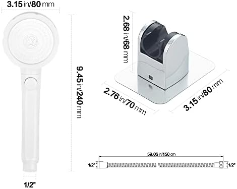 KAIYING RV & Camper High Pressure Handheld Shower Head - Image 6