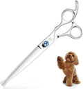 Moontay Professional 7.0" Dog Straight Grooming Scissors by Moontay