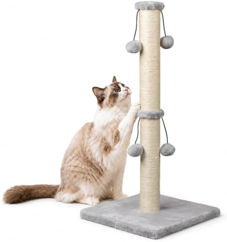 Dimaka 34'' Cat Scratching Post, Cat Scratching Post, Cat Scratcher by DIMAKA