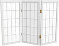 2 ft. Short Desktop Window Pane Shoji Screen by RedLantern