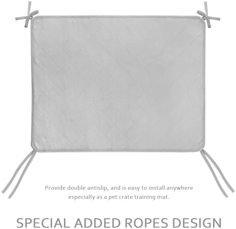 Waterproof Dog Crate Mat with Rope 2 Pack - Image 3