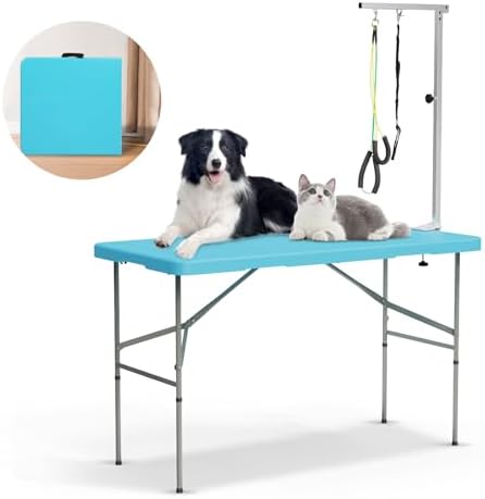 PKNYBZN 47'' Foldable Dog Grooming Table by PKNYBZH
