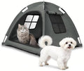 Anti-Anxiety Open Pet Tent for Cats & Dogs, Calming Hideaway by Nockovi