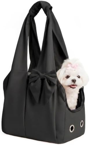 Fashion Dog Purse Carrier for Small Dogs and Cats, Soft-Sided Puppy Tote Bag Up by Unknown