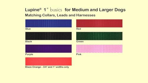 LupinePet Basics 1" Purple 24-38" Step In Harness - Image 3