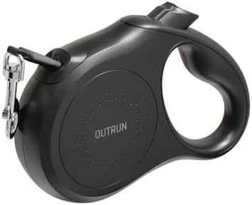 OUTRUN Retractable Dog Leash 16 FT Tape, No Tangle by Unknown