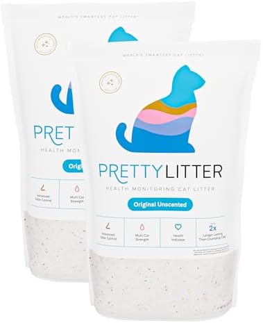 PrettyLitter Health Monitoring Cat Litter, 6 lb. Bags by PrettyLitter