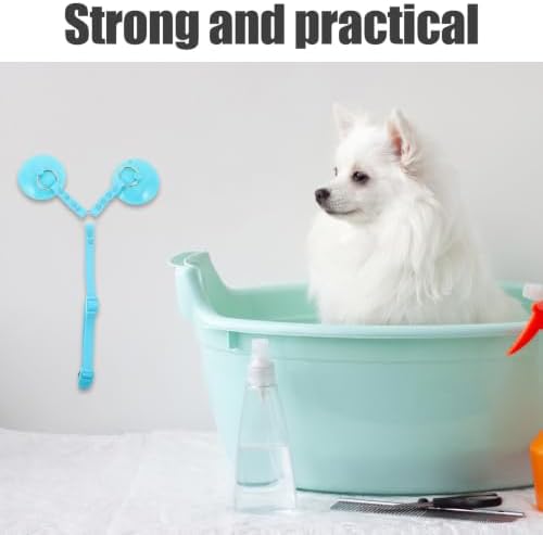 Dog Bath Tether with Suction Cup, Adjustable Grooming Restraint - Image 3