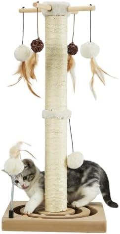 PEEKAB Cat Scratching Post Sisal Scratch Posts by PEEKAB