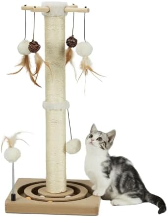 PEEKAB Cat Scratching Post Sisal Scratch Posts by PEEKAB