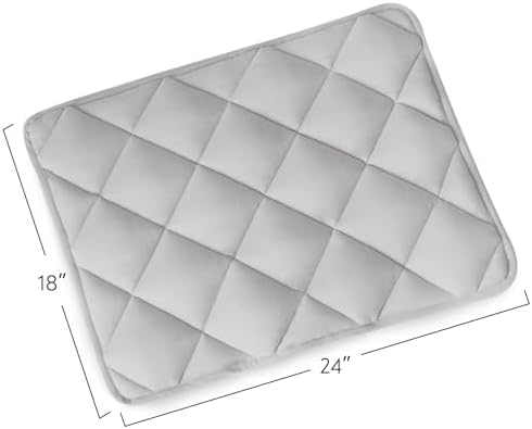 Dog Crate Pad 2 Pack, Soft Dog Crate Mat - Image 4
