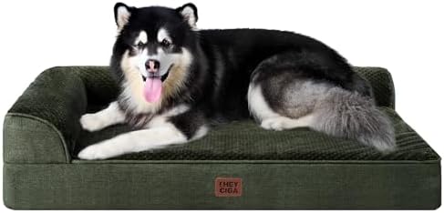EHEYCIGA XXL Dog Bed Memory Foam, Orthopedic Giant Dog Bed Jumbo by EHEYCIGA