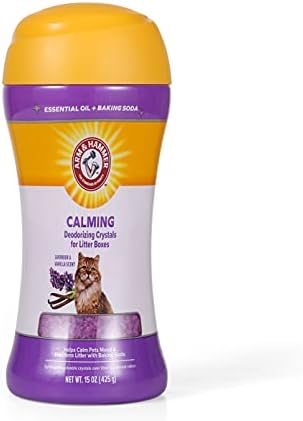 Arm & Hammer Cat Litter Deodorizing Crystals, Lavender and Vanilla, 15 Oz by ArmHammer