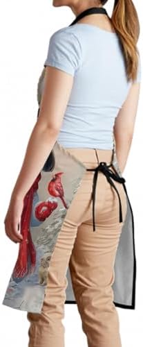Sweetshow Cute Dog Apron with 2 Pockets and Adjustable Neck Waterproof Kitchen - Image 4