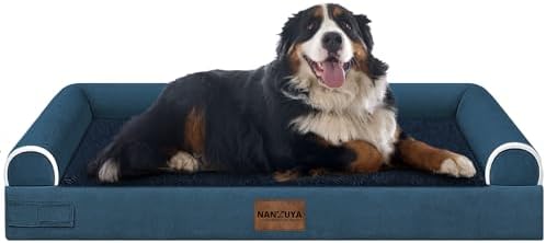 NANUYA Orthopedic Dog Bed for Jumbo Dogs, 53 x 42 Inch by Nanuya