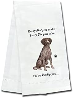 E&S Imports Weimaraner Kitchen Towels by ESPETS