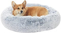 Bedfolks Calming Fluffy Donut Dog Bed by Bedfolks