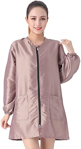 Professional Salon Smock Stylist Jacket Waterproof Hairdresser Cape Barber by TILYIALA