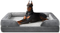 INVENHO XXL Plus Orthopedic Dog Beds Large Sized, XL Washable Dog Sofa by INVENHO