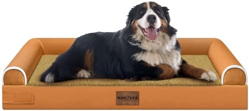 NANUYA Orthopedic Dog Bed for Jumbo Dogs, 53 x 42 Inch by Nanuya