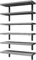 WOPITUES Floating Shelves Set of 6 by WOPITUESOfficial