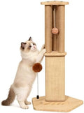 Cat Scratching Post for Indoor Cats, Kitten sisal Scratch Post for Cute Small by PEITAPET