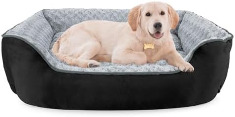 JOEJOY Rectangle Dog Bed for Large Medium Small Dogs by JOEJOY