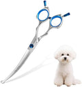 Curved Dog Grooming Scissors by FOGOSP