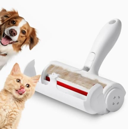 Pet Hair Remover Roller – Self-Cleaning Cat & Dog Fur Remover Brush - Image 2