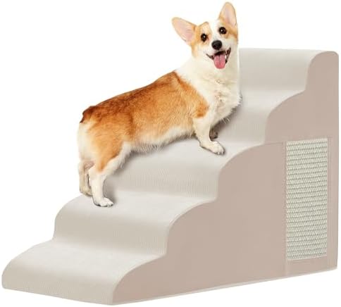 Ahpmeoa Dog Stairs for Small Dogs 22.6" H, Dog Ramp for Bed by Ahpmeoa