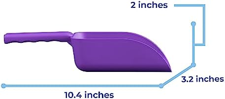 Vikan Remco 63008 Color-Coded Plastic Hand Scoop - Image 2