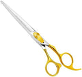 HASHIMOTO Straight Dog Grooming Scissors, 7.0 inch, Light Weight, Ergonomically by HASHIMOTO