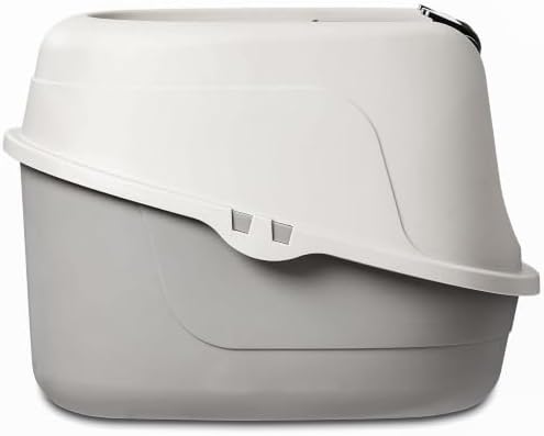 Amazon Basics No-Mess Hooded Enclosed Cat Litter Box - Image 3