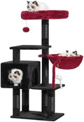 Heybly Cat Tree with Toy, 43.3 inch Cat Tower by HEYBLY