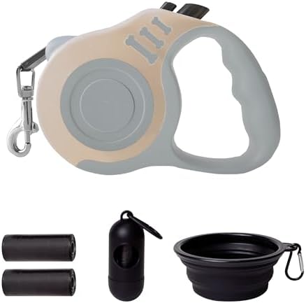 Retractable Dog Leash Automatic Telescopic Tractor Dog Tape by LIEVUIKEN