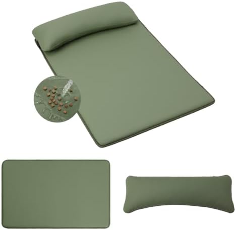 Waterproof Dog Crate Pad with Pillow, Large Dog Bed by WAYIMPRESS