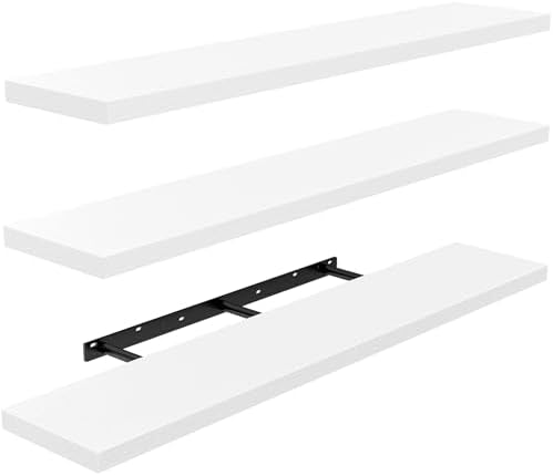 Amada 47.2" Floating Shelves for Wall Decor & Storage by AMADAHOMEFURNISHING