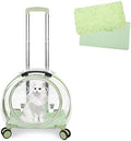 Transparent & Fully Breathable Hard cat Carrier by Acomfortablespaceforpets