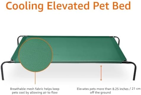 Amazon Basics Cooling Breathable Elevated Dog Bed - Image 4